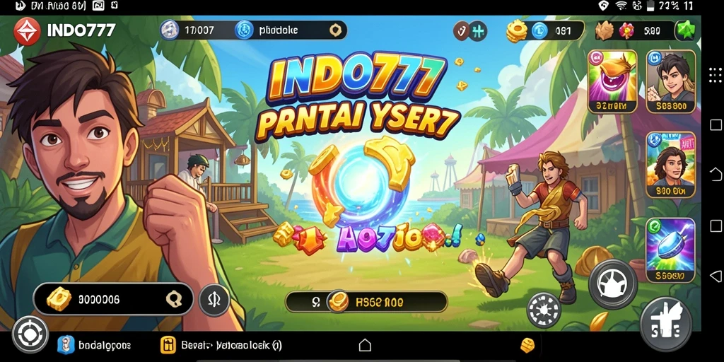 Screenshot menunjukkan keseruan gameplay INDO777 yang menarik.