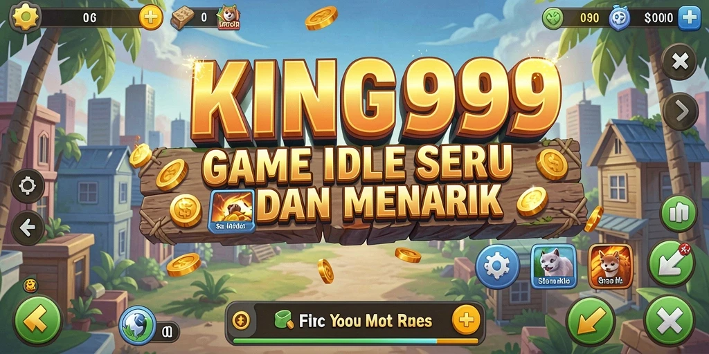 Tampilan gameplay KING999 yang menarik dan penuh warna.