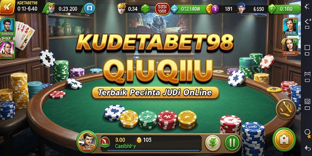 Tampilan gameplay seru dari KUDETABET98 dalam permainan QiuQiu.